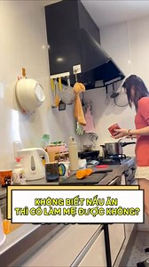 Không biết nấu ăn nhưng mình vẫn phải học làm mẹ☺️có ai giống mình không cmt để mình thấy mình không cô đơn đi. #mebim | Thu Trang Nguyen