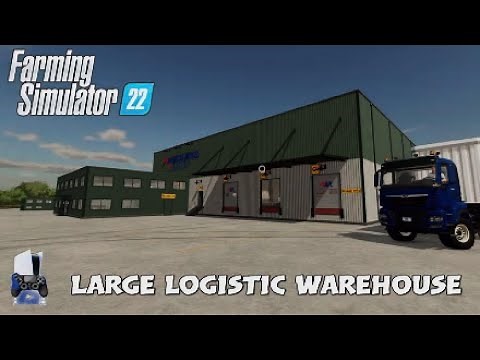 FS22 New Mod (console): Large Logistic Warehouse | Mods in the spots # 341