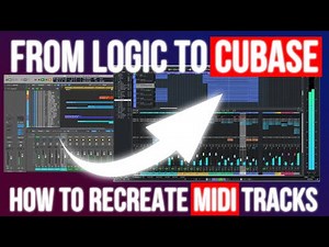 How to Transfer MIDI Tracks from Logic Pro to Cubase with Virtual Instruments and Presets