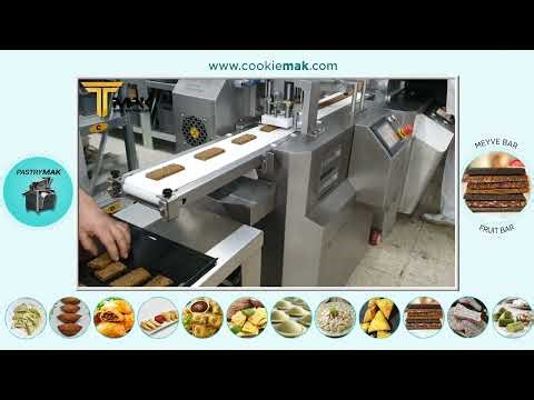 TMAK Meyve Bar Makinası - TMAK Fruit Bars Machine (PastryMAK+FormMAK)