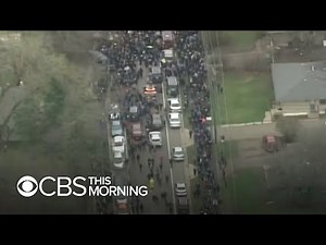 Overnight protests continue after Brooklyn Center police release bodycam footage of deadly shooti…