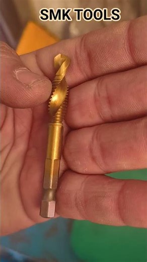 Hand Tap Drill Bits M3 M4 M5 M6 M8 M10 Metalworking Tools M10X1.5Mm Gold