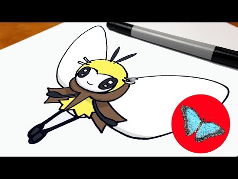 How To Draw Pokemon - Ribombee Easy Step by Step