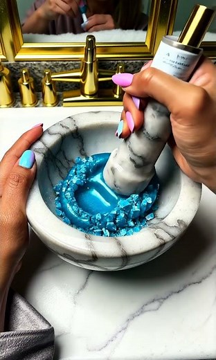 【4K】【ASMR】Crushing a dotted diamond — hypnotic sparkle and satisfying sound