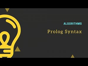 Detail discussion on Prolog Syntax