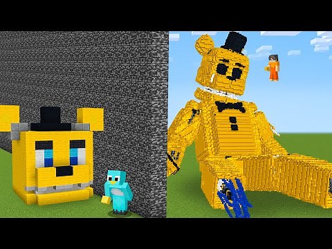 I Cheated with FNAF in Minecraft Build Battle