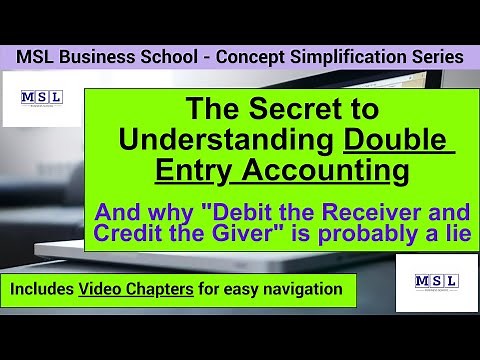 Double Entry Accounting Basics || Everything you need to know - MSL Business School