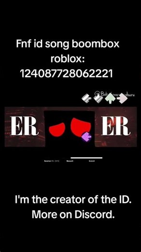Fnf id song boombox roblox #роблокс #roblox #song #boombox #music #fnf #fridaynightfunkin #spongebob