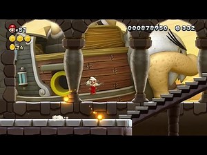 New Super Mario Bros U Walkthrough - Part 2 - World 2 Layer-Cake Desert