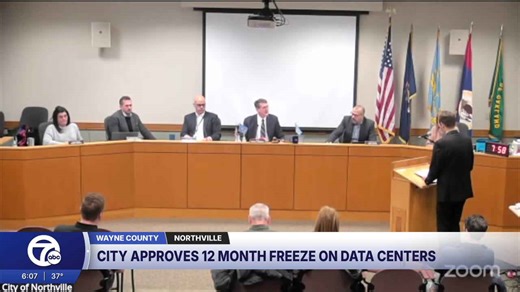 Northville City Council unanimously approves 12-month data center moratorium