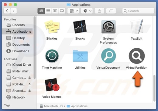 VirtualPartition Adware (Mac)