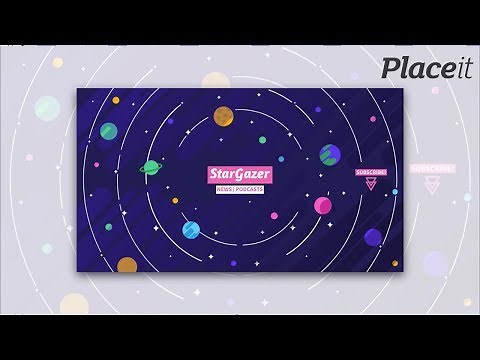 How to Make a Galaxy YouTube Banner (With a YouTube Banner Creator)