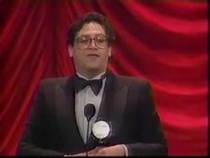 Harvey Fierstein wins 1984 Tony Award for Best Book of a Musical
