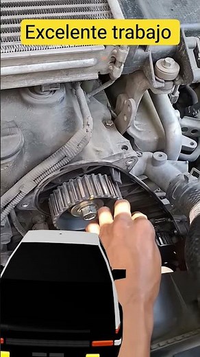 How to install a timing belt without losing the marks #car #mechanics