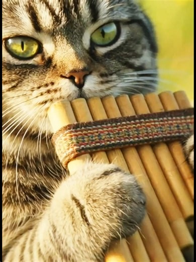 A lonely cat shepherd #ai #moricone #cat