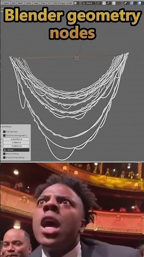 Curves have never looked this dynamic! by ashlee3dee #GeometryNodes #Blender3