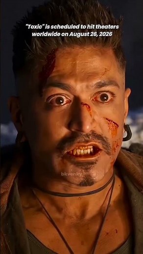Toxic Official English Trailer | Yash | Geetu Mohandas | KVN Productions | Monster Mind #Shorts