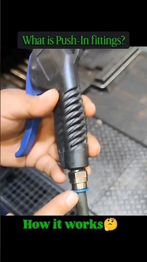 Why Push-In Fittings Are Used in Pneumatic Systems💨✅