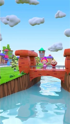 Kids Stuck on Dangerous Bridge 😱 Will It Break? | Cartoon Animation Story 🌉#mn20