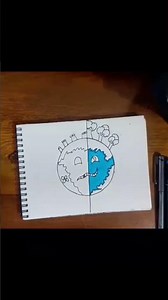 World Environment Day Drawing || Save Environment Drawing || Save Tree Save Earth Drawing