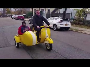 www.VespaSidecar.com Vespa Super with Sidecar 150cc 1976