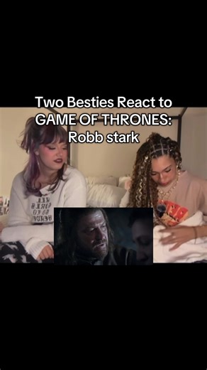 Robb stark come and get it!#gameofthrones#twobestiesreact#robbstark#reaction#gameofthronesedit