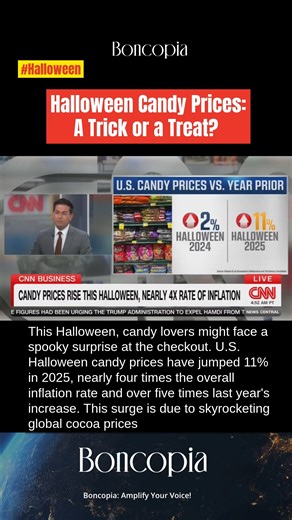 Halloween Candy Prices: A Trick or a Treat? This Halloween, candy lovers might face a spooky surprise at the checkout. U.S. Halloween candy prices have jumped 11% in 2025, nearly four times the overall inflation rate and over five times last year's increase. This surge is due to skyrocketing global cocoa prices, tripling since 2023 due to climate-driven poor harvests in West Africa, and U.S. tariffs on imports like cocoa and aluminum packaging. A North Carolina candy shop owner noted these tarif