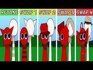 EVERY Characters From Sprunki RETAKE Phase 1 Swap