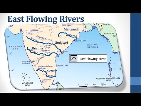 Peninsular 'East Flowing' Rivers with MAPS [Mahanadi,Godavari,Krishna & Kaveri] | Class IX Geography