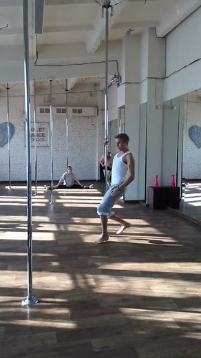 Staev Dimitry Tango with pole Part-1