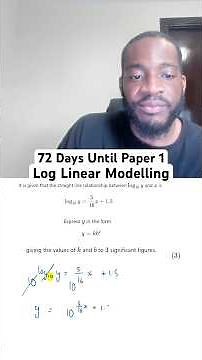 Day 72: Log Linear Modelling | 100 Days Until Paper 1