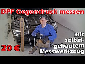 Measuring DPF back pressure with a homemade tool | inexpensive | measuring exhaust back pressure ...