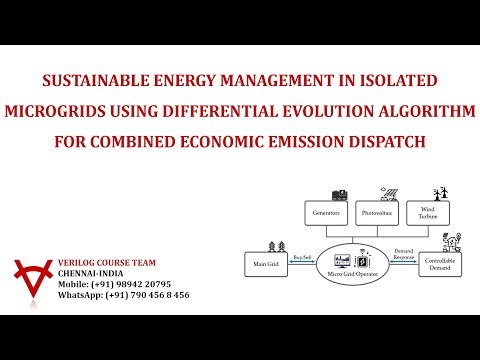 SUSTAINABLE ENERGY MANAGEMENT-DIFFERENTIAL EVOLUTION ALGORITHM-COMBINED ECONOMIC EMISSION DISPATCH
