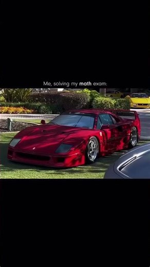 MATHS into CARS ☠️#cars #luxury