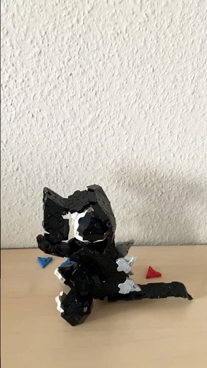 【LaQで可愛いゴジラを作ってみたよ😆】#ラキュー作り方 #かわいいラキュー #ゴジラ #小学生創作 #ブロック遊び #お家遊び#知育玩具 #デフォルメ #godzilla