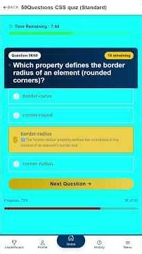 50Questions CSS Quiz - 4 of 5