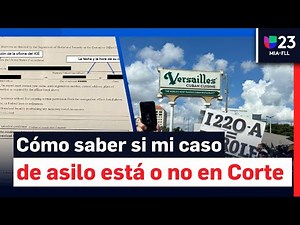 ¿Cómo saber si mi caso de asilo humanitario con I 220A ya está o no en una Corte de inmigración?