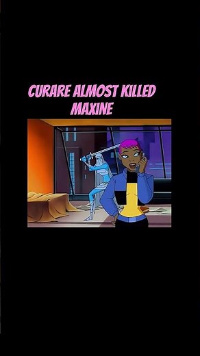 Maxine vs Curare (Batman Beyond) #90scartoons #superherocartoons