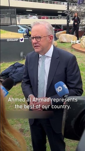 Australian PM Albanese visits Bondi hero Ahmed al-Ahmed
