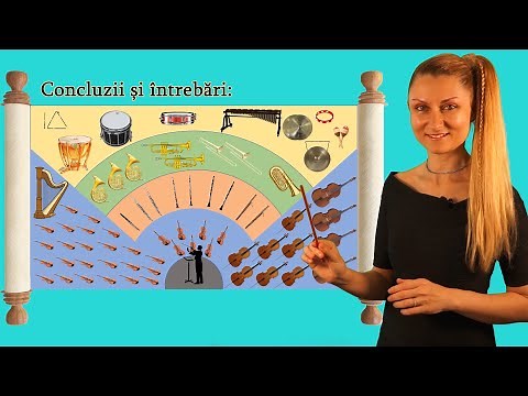 Orchestra Simfonică - Instrumentele orchestrei - Educatie muzicala / Muzică și mișcare