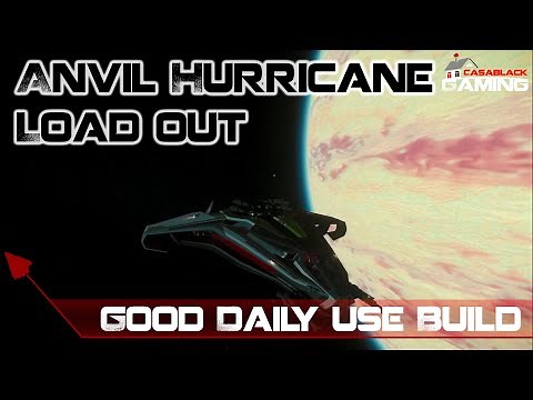 Star Citizen Anvil Hurricane PVE Bounty Loadout | Ship Build