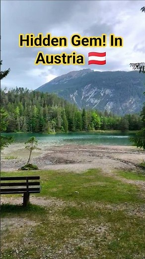 Austria’s 🇦🇹 Most Underrated Mountain Lake? Weißensee in Biberwier! #beautifuldestinations #travel