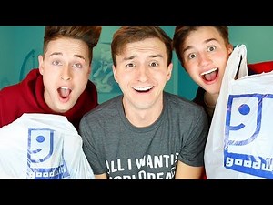 HUBBY vs. BROTHER! Goodwill Outfit Challenge