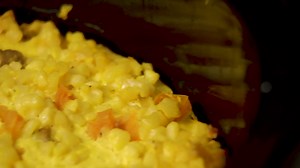 Crock Pot Breakfast Casserole is perfect for busy mornings. Tender potatoes, fluffy eggs, and savory sausage cook up overnight in the slow cooker, so you can wake up to a delicious, healthy breakfast! https://www.favfamilyrecipes.com/crock-pot-breakfast-casserole/ | Favorite Family Recipes