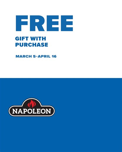 Shop the NEW Napoleon Prestige at Big Apple BBQ and score a FREE gift with purchase. Offer ends April 16th. | Napoleon