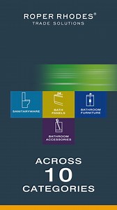 View our new online brochure featuring over 300 products across 10 different categories all designed by our in house team of specialists for British and Irish bathrooms. 🚽 Whether you're planning a single install or managing multiple projects, you’ll find everything you need in one place. 👍🎉 | Roper Rhodes Trade Solutions