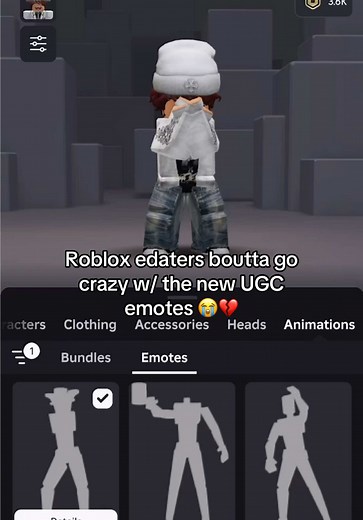 Crazy New UGC Emotes in Roblox