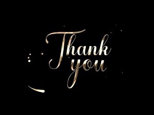 2 Hour Thank You Background Video with Music | 365Edits.com Website, Invitation and Sign Builder