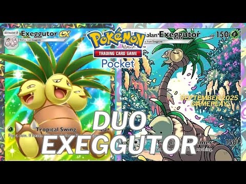 Exegguotor ex & Alolan Exeggutor Deck | September 2025 Pokemon TCG Pocket Gameplay