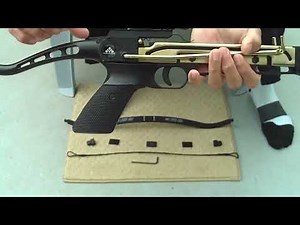 Cobra Pistol Crossbow Disassembly Unstringing Review